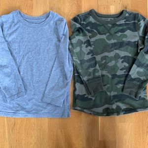 Boys long sleeve shirts - size 4T